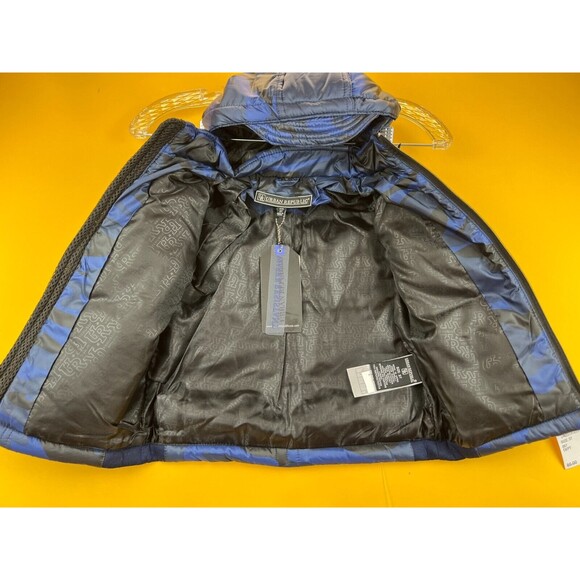 Urban Republic Outerwear Scuba Jacket Toddler 3T Navy Blue Hooded Zip Up NWT - Picture 5 of 11